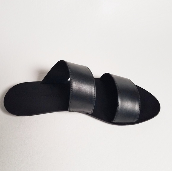 Loeffler Randall Black Slide Sandals - Picture 6 of 8